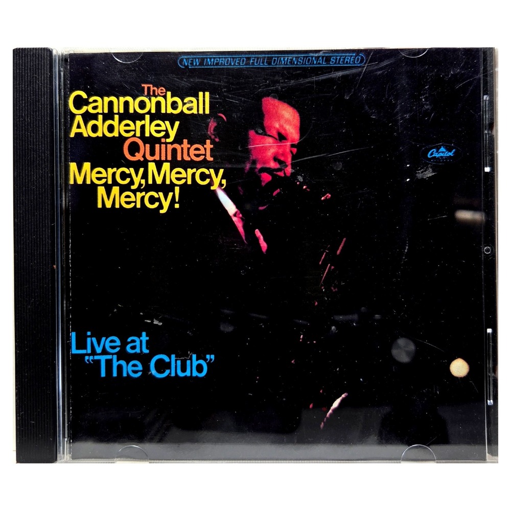 Mercy Live At The Club CD Cannonball Adderley Quintet Jazz Capitol 724382991526